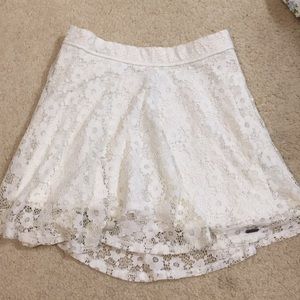 White Lace Skirt